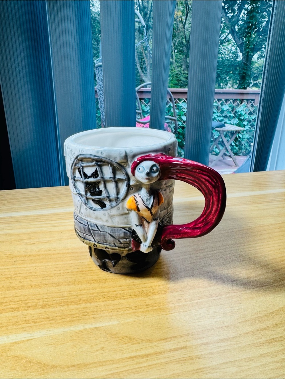 Nightmare Before Christmas Sally Tim Burton NECA Ceramic Relief Coffee/Tea Mug